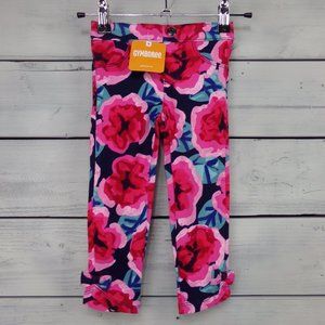 Gymboree Pink Floral Stretch Jeggings-Size 2T- NWT